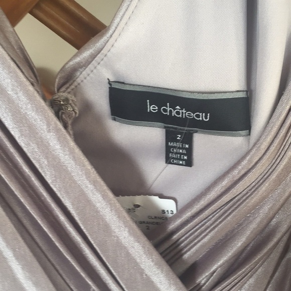 Silver pleated dress - Picture 4 of 4